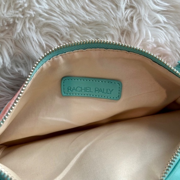 RACHEL PALLY TURQUOISE DESIGNER REVERSIBLE CLUTCH - Picture 6 of 7